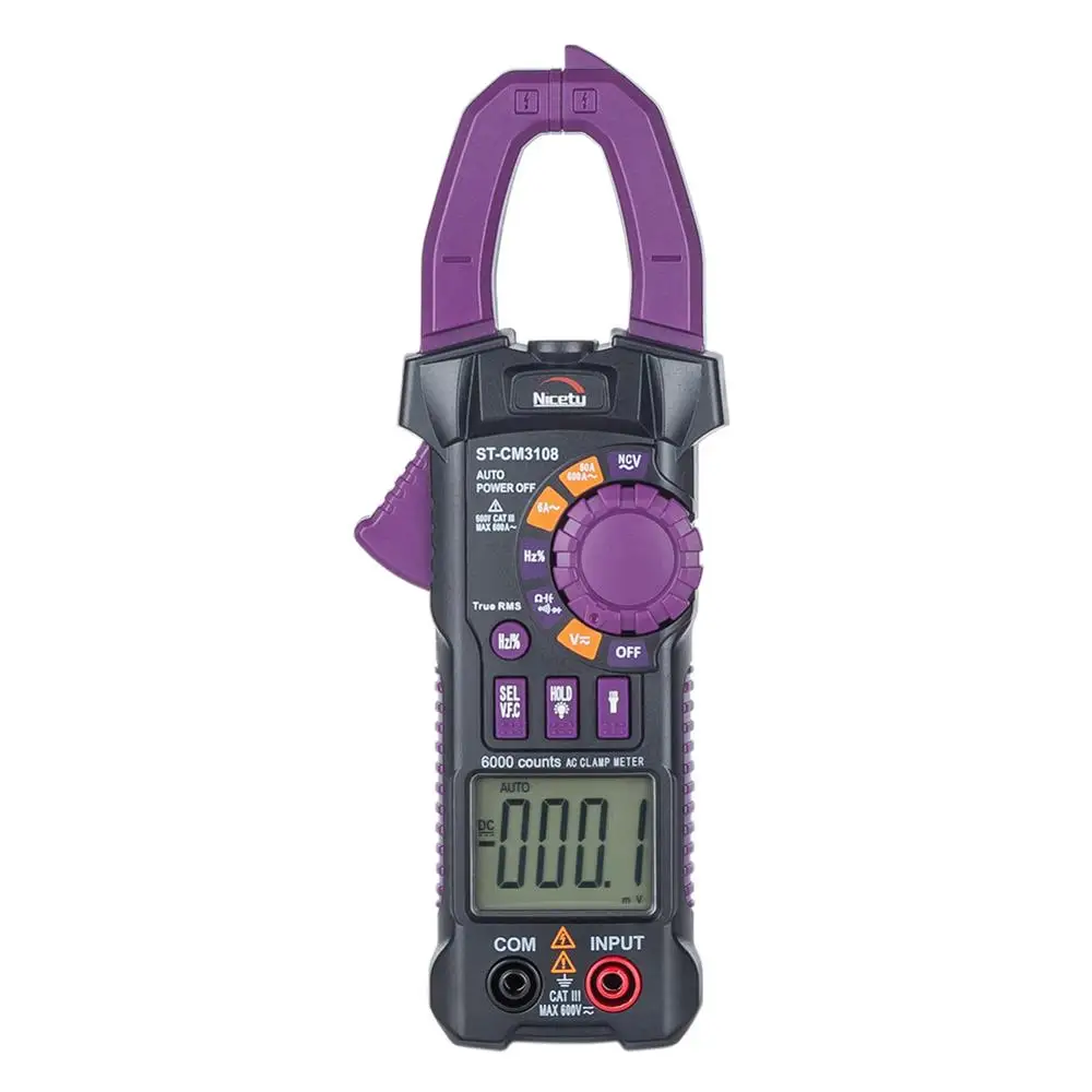 ЖК измеритель Nicetymeter ST CM3108 6000 отсчетов цифровой True RMS переменного тока емкости