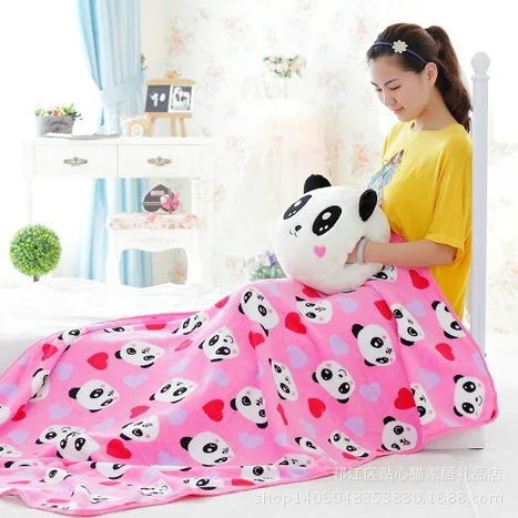 

Creative Cute Panda Three-in-One Hand Warmer Pillow Air Conditioner Blanket Office Nap Blanket Car Pillow Blanket