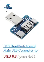 10 stücke USB 3,1 Typ C Stecker 12/24 Pins Weibliche/Männliche Buchse Buchse Adapter zu Löten Draht & Kabel 24 Pins Unterstützung PCB Board – Detail 12