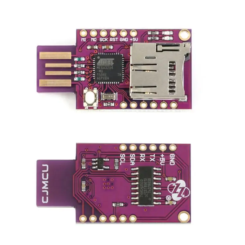 ATMEGA32U4 виртуальная клавиатура с модулем USB клавиатура/Badusb/USB TF Память для Arduino Leonardo