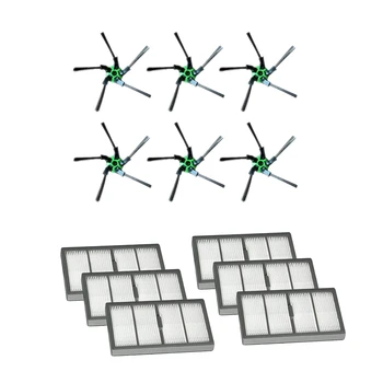 

6 Side Brush+6 Filter Suitable for IROBOT ROOMBA S9 S9+Sweeping Robot Vacuum Cleaner Accessories