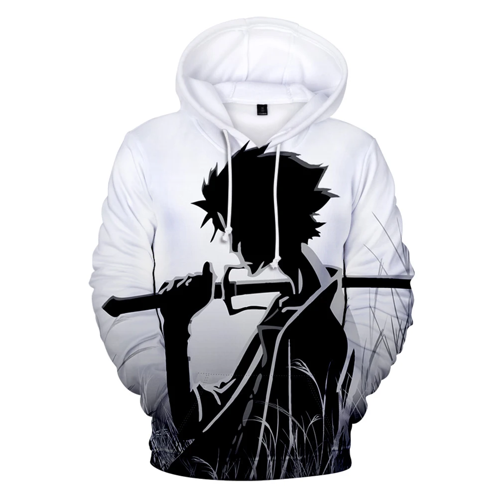 

Comic Samurai Champloo Hoodie Unisex 3D Sweatshirt Women Men Sweatshirts Harajuku Streetwear Japanese Anime Clothes