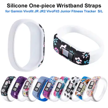 

Silicone Strap Band Pattern Fitness Wristband Tracker Water Resistant Replacement For GARMIN VIVOFIT JR 1 JUNIOR 2 Vivofit 3