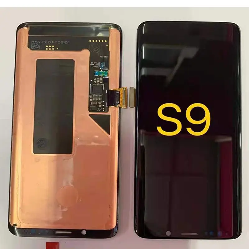 100% Original Amoled Display with frame For SAMSUNG Galaxy S9 G960U G960F G960FD G960N LCD Touch Screen Repair parts | Мобильные