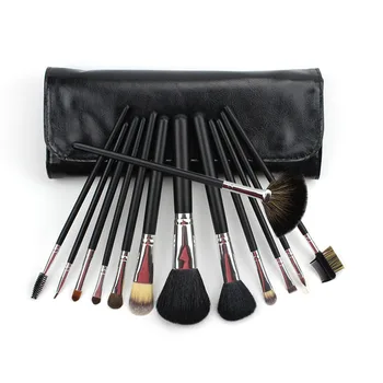 

13 PCs Makeup Brush Foundation Eye Shadows Lipsticks Powder Make up Brushes Cosmetic Beauty Tool Kit Bag Pincel Maquiagem Kit