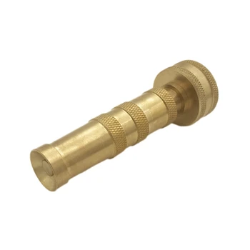 

Garden Brass Nozzle Heavy Duty 4 inch Brass Twist Water Hose Nozzle