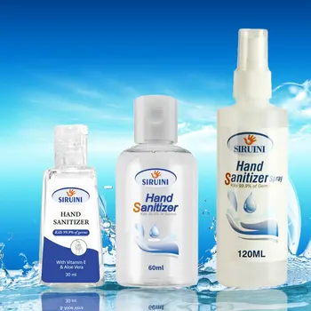 

Antibacterial Disinfectant Hand Sanitizer Disposable Gel Universal Non-Alcoholic Home Office Disinfectant 30ml/60ml/120ml
