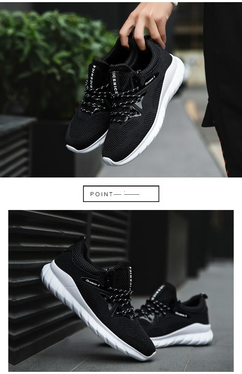 Горячая Распродажа Кроссовки Спортивная мужская обувь Flyknit zapatos de mujer сетка легкая дышащая китайский стиль дропшиппинг