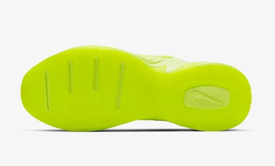 Оригинальные подлинные мужские кроссовки для бега Nike M2k Tekno, флуоресцентный зеленый тренд, спортивная обувь для улицы, новинка, CI5749