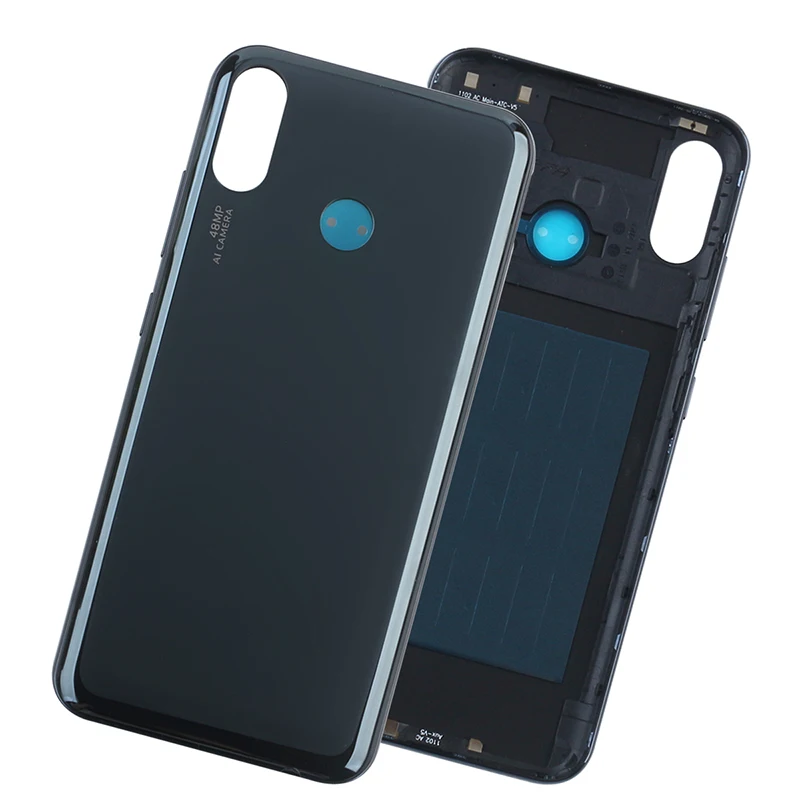 Black Ocolor для Oukitel Y4800 крышка батареи прочный защитный чехол на заднюю панель Замена для Oukitel Y4800 мобильный телефон - Цвет: Black