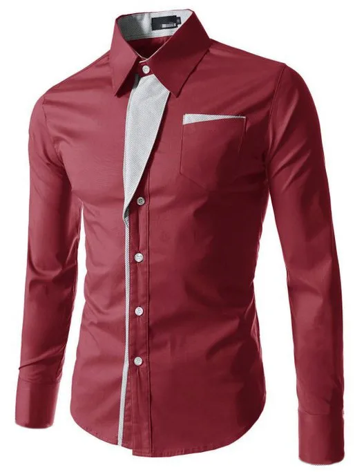 ZOGAA мужские рубашки с длинным рукавом, Мужская модная рубашка, мужская мода, умная повседневная мужская рубашка, уличная одежда, 8 цветов, плюс размер, 3XL, мужская рубашка