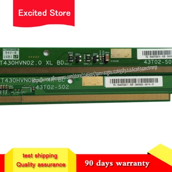 

original 1pair/2pcs T430HVN02.0 XR/XL 43T02-S02/43T02-S03 LCD Panel PCB Part
