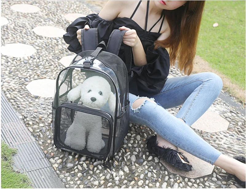 Прозрачный рюкзак для перевозки кошек для путешествий на открытом воздухе дышащая упаковка переносная легкая переносная сумка для маленьких собак товары для домашних животных, кошек