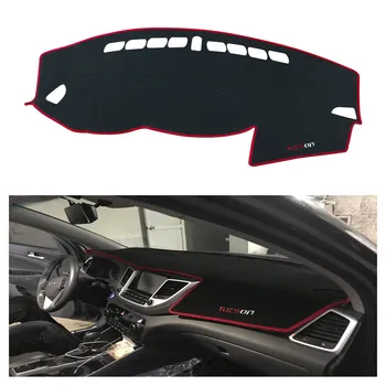 

Car Dashboard Avoid Light Pad for 2018 Hyundai Tucson Instrument Platform Desk Cover Mats Carpets Auto Accessories