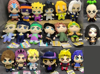 JAPAN Jojoss Bizarre Adventure Golden Wind Buccellati Abbacchio Fugo Yoshikage Kira Rohan Kishibe Josuke Joseph Kars plush 1