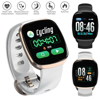 

Waterproof Smart Watch Heart Rate Blood Pressure Monitoring Exercise Fitness Tracker Music Control Color Screen Sports Pedometer