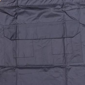 

Waterproof Pet Groomer Apron Waterproof Apron Sleeveless Pinafore Working Clothes Apron for Man Woman Home Shop (Black Waterproo