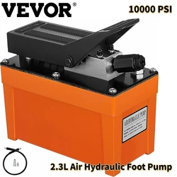 VEVOR – pompe à Air hydraulique, 700 bars, 10000 PSI, actionnée au pied, avec tuyau d'huile, mécanisme de libération en 2 étapes pour le gréement des machines, réparation automobile 