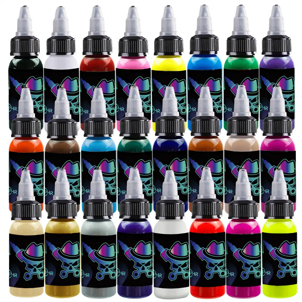 OPHIR Airbrush Nail Ink for Nail Stencil Art Polishing 10 ML/Bottle