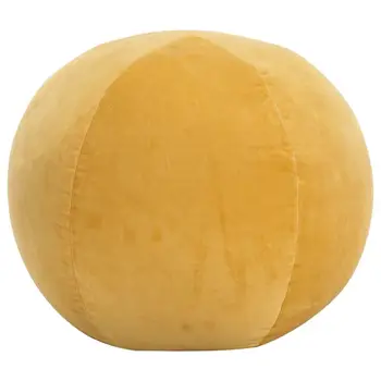 

Modern Yellow Puff Soft Pouf Bean Bag Sofas lazy Bags for Living Room Bean Bag chair Cotton Velvet footstool Nodic Style 50x35cm