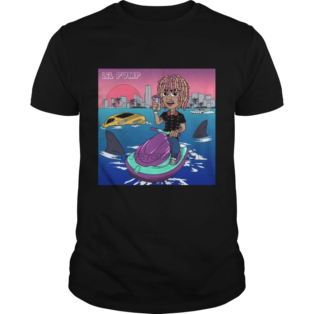 

Men tshirt Lil Pump shirt(1) cool Printed T-Shirt tees top