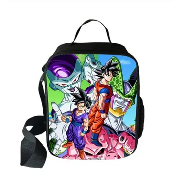 

Anime Dragon Ball Food Fresh Lunch Bags Children Snacks Picnic Bags Thermal Insulated Lunch Bags Kids Travel Small Shoulder Bags