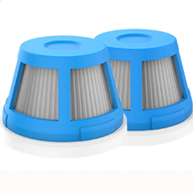 fiter element 2 Pcs XIAOMI Mijia Cleanfly CoClean FVQ портативный автомобильный/Домашний Беспроводной Ручной пылесос пылесборник огромный всасывающий Быстрая зарядка мини - Цвет: fiter element 2 Pcs