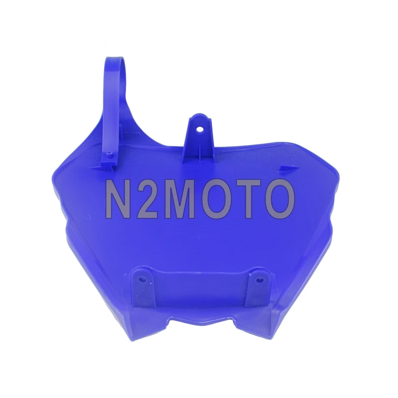 Для YAMAHA YZ125 YZ250 YZ250F YZ450F WR250F WR450F YZ 125 250 250F 450F WR 250F Мотокросс Пластик обтекатель передний номерной знак