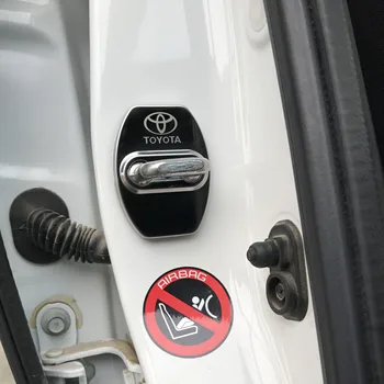 

Car-Styling Door lock Cover for TOYOTA Venza PRADO REIZ PRIUS HIGHLANDER Previa COROLLA RAV4 EZ Car-Styling Door lock Cover