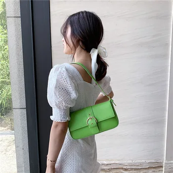 

Design Summer New Casual Shoulder Bag Women's Fashion Armpit Bag Bolsa Feminina Luxury Handbag Ins Chic Small Square Package