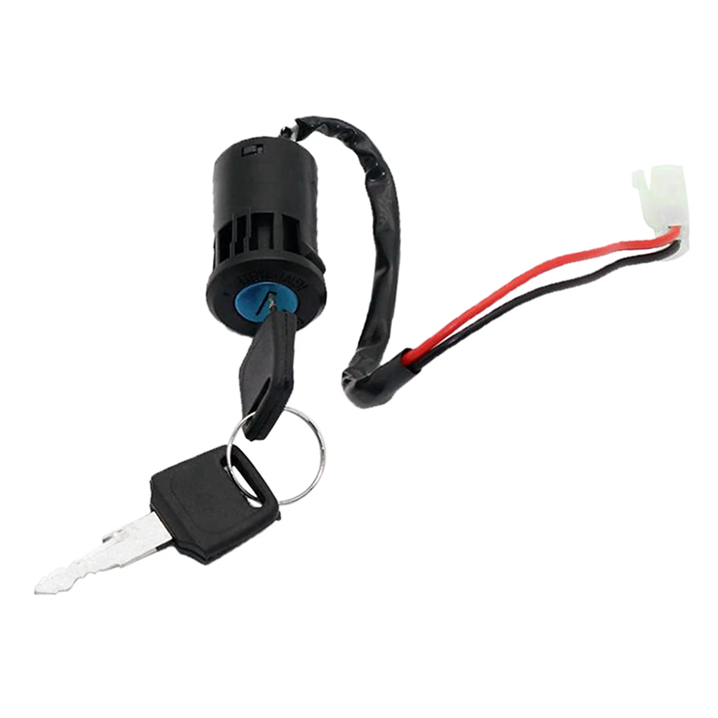 2 Wire Ignition Key Switch On/Off for Motorcycle Electric Bike Moped Trike 2 Wire Ignition Key Switch On/Off for Motorcycle Electric Bike Moped Trike