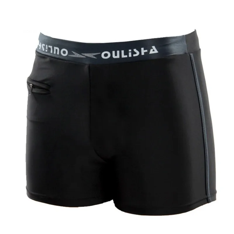 

Men Trunks with Pocket Adult Drawstring Elastic Breathable Swimming Bathing Surfing Shorts Swimwear Sportswear TYX201