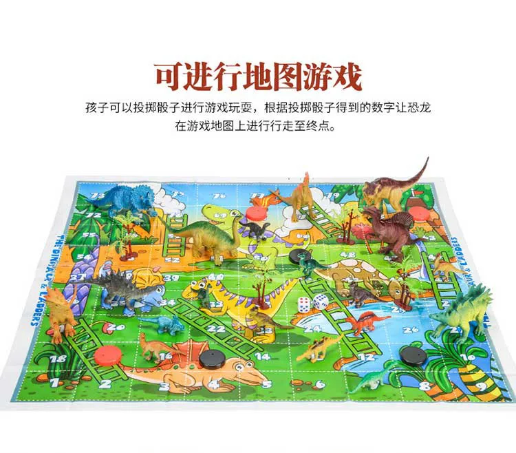 Hot Sales Jurassic Dinosaur Model Toy Simulated Dinosaur Models Plastic Dinosaur Toy