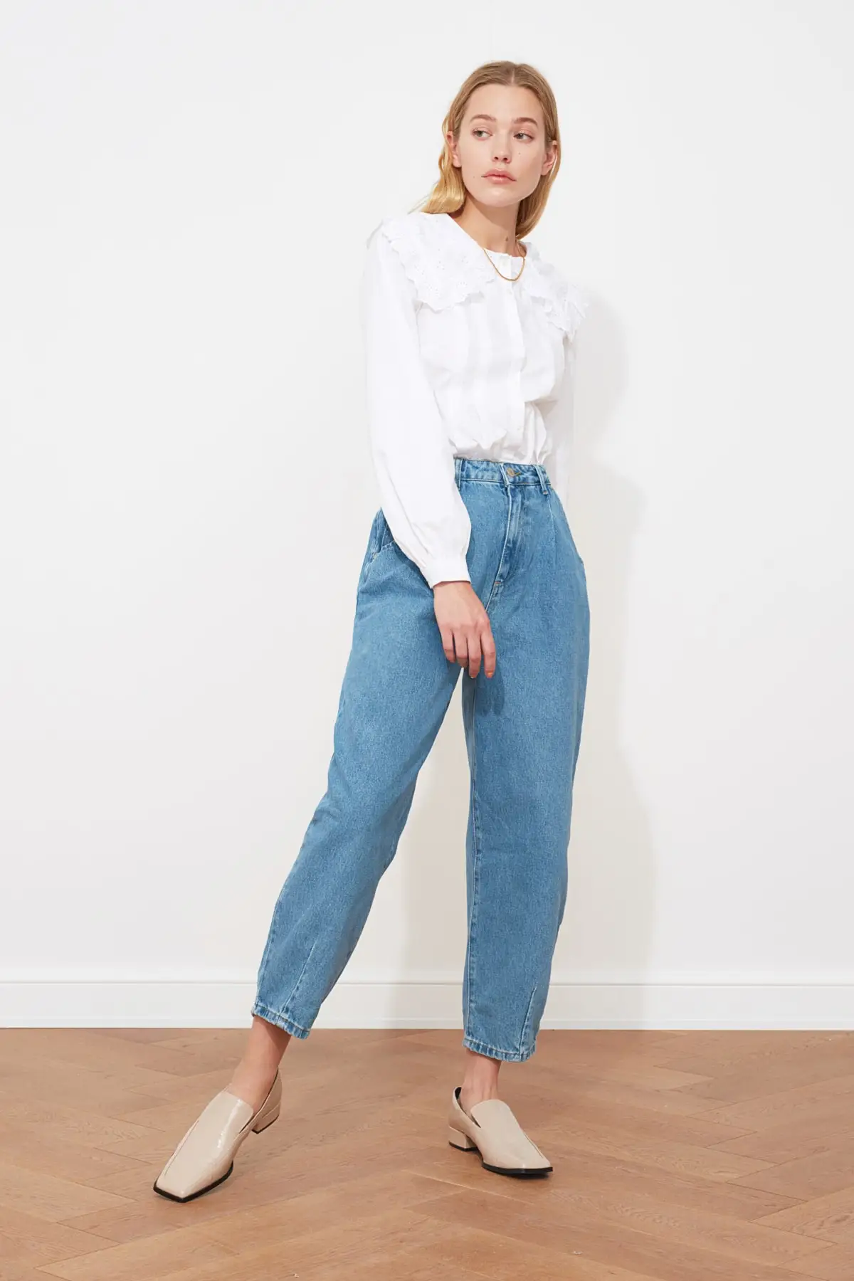 Balloon Jeans High Waist Twoss20je0282 