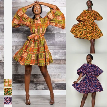 Alternative view of Akanam African Dress