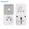 US EU UK 10Hr Countdown Timer Switch Socket Plug Intelligent Time Setting Control Socket Electricity Power Metering Socket 5