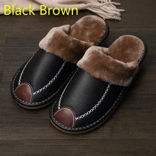 Slippers Warm Shoes Women Home-House Black Waterproof Winter New Indoor