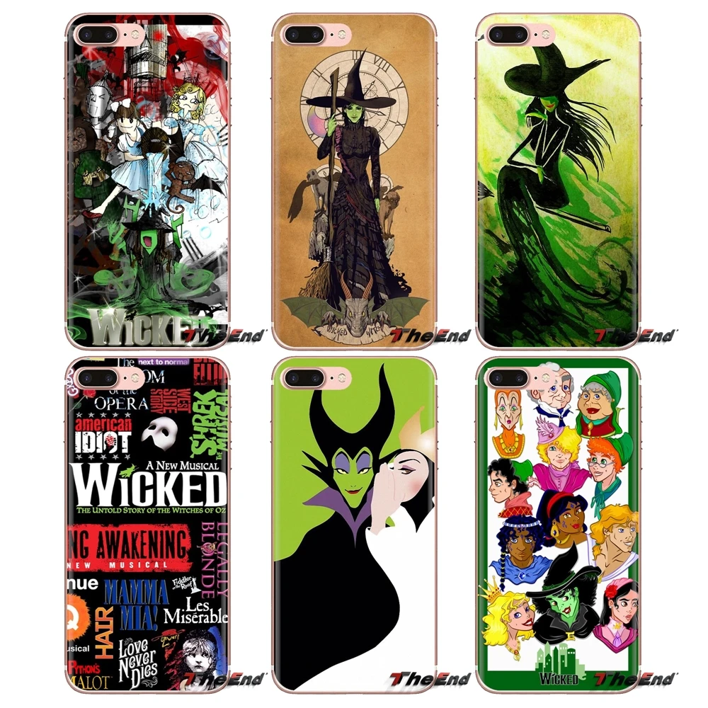 For Xiaomi Redmi 4 3 3S Pro Mi3 Mi4 Mi4i Mi4C Mi5 Mi5S Mi Max Note 2 Silicone Phone Cases The Wicked Witch of the West Print |