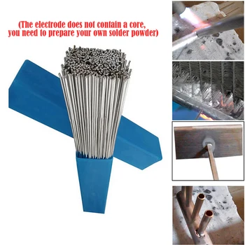 

33/50cm Low Temperature Aluminum Solder Rod Welding Wire Flux Cored Soldering Rod No Need Solder Powder 10/20/50PCS