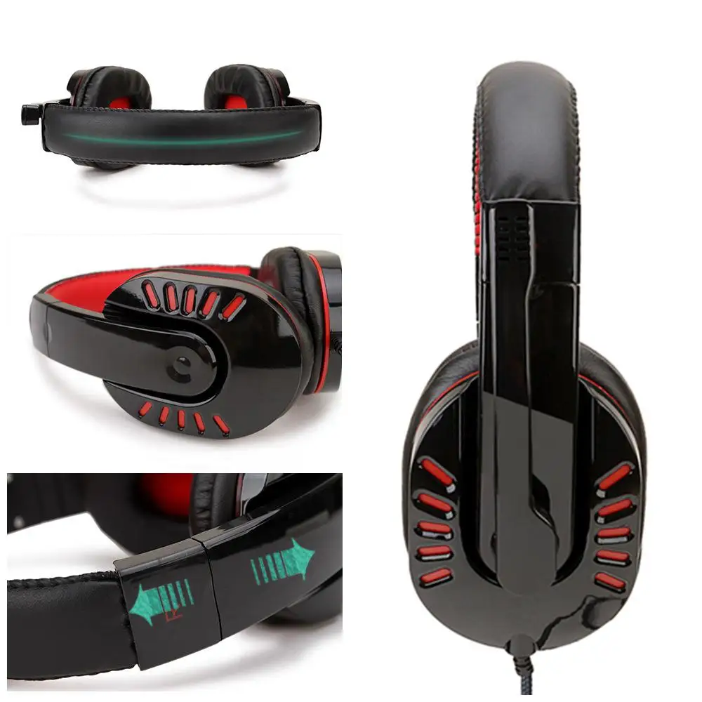 EastVita SY755MV Fashion Wired Gaming Headset Earphone for Computer