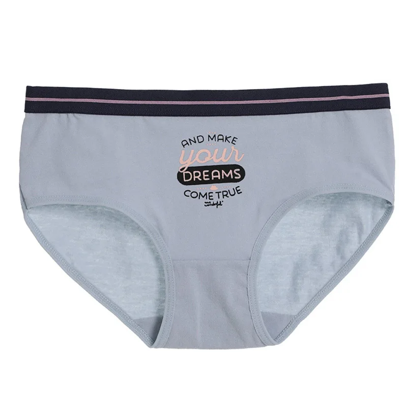 L-XL Cotton Briefs Sexy Panties Seamless Underwear Women Lingerie Print Underpants Low Waist Female Fashion Panty Comfortable