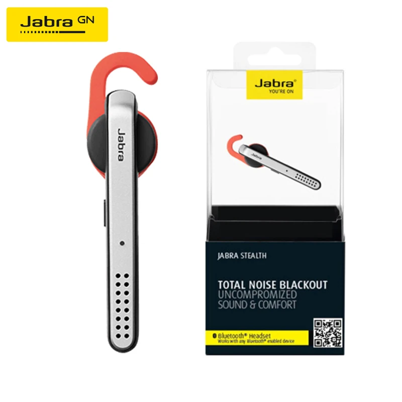 Jabra Stealth Bluetooth беспроводные наушники вкладыши с адаптером удобная гарнитура