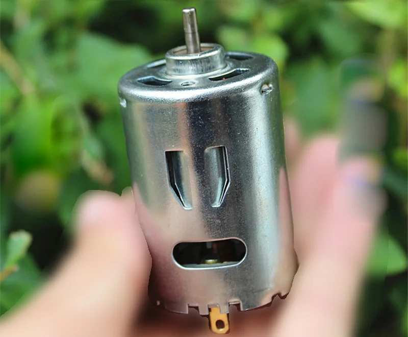 545 высокомощный DC5-9V 1.4A мотор 14000-25000 об/мин положительный инверсия с охлаждающим вентилятором