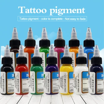 

30ml Colorful Dynamic Tattoo Ink semi Permanent Makeup tattoo ink set Pigment Paint Tattoo Supply Tattoo Body Art Paint Pigment