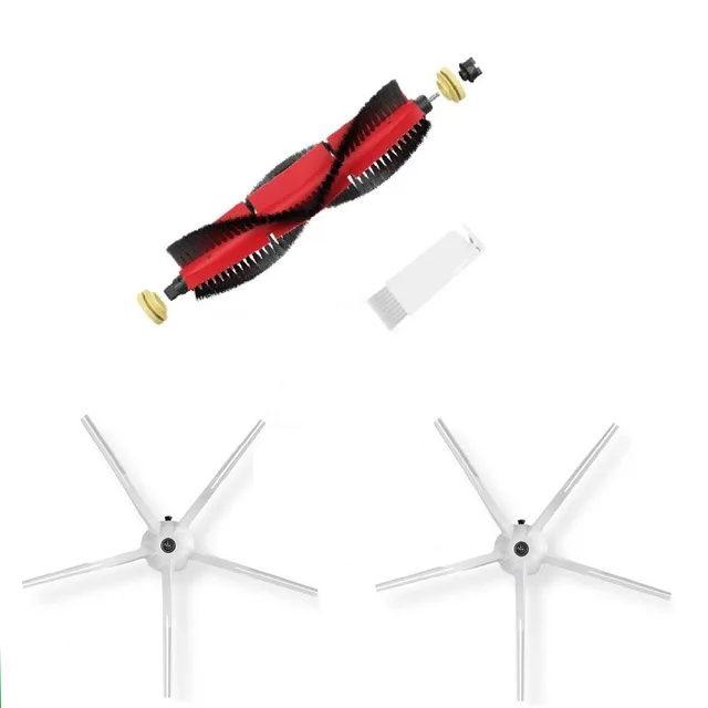 Новая основная щетка HEPA фильтр белая боковая для Xiaomi Roborock S6 S5 MAX S60 S65 S50 S55 E25 E35