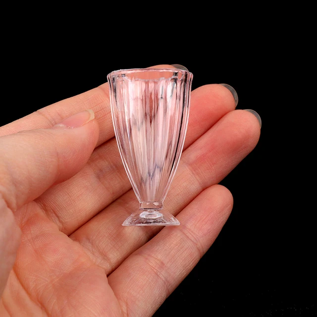 5pcs Dollhouse Miniature Wine Cups Dolls House Kitchen Accessories Decoration Kids Play Toys Gifts For Doll 1