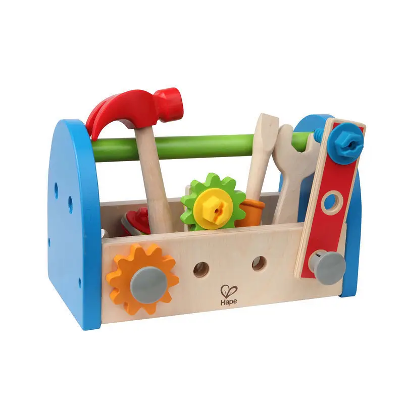 Hape I Real Individual Tool Box Simulation Tool Repair Children Alpinia Oxyphylla Toys