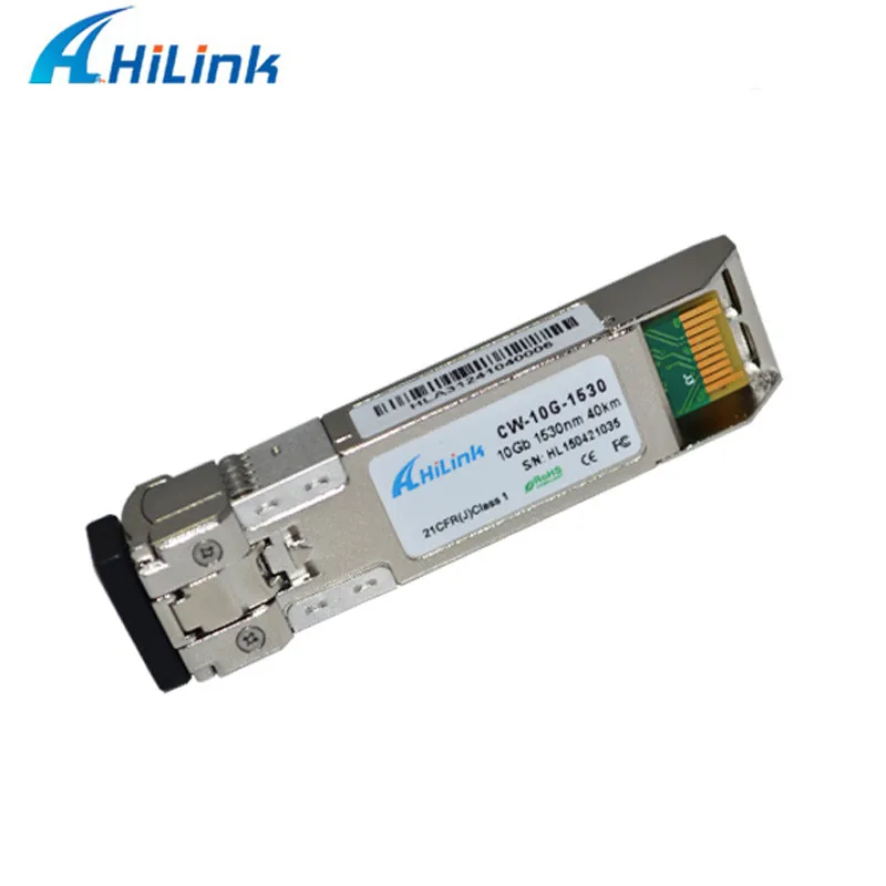 Hilink 10G Китай производитель STM64 1530nm 40 км CWDM SFP оптический