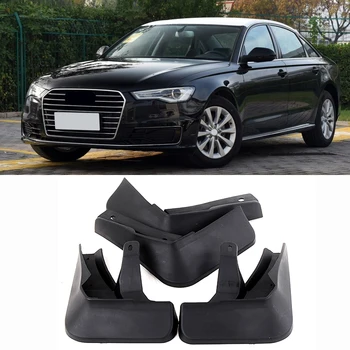 

Car Front Rear Mudguards For Audi A6 2016 2017 2018 A6L Mud Flap Accessories Splash Guard Car-styling Fenders 1Set Mudflaps