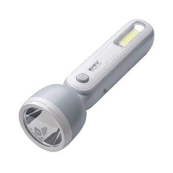 

Rechargeable LED Flashlight Multi Function Outdoor Mini Portable Lighting Plastic Long Range Linterna Recargable Lighting EB50SD